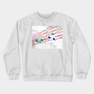 Birds on the Wire Crewneck Sweatshirt